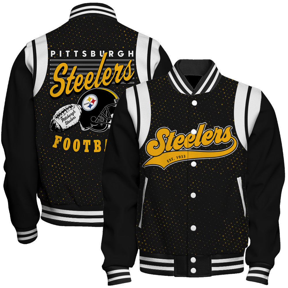 Pittsburgh Steelers National Football League 2026 Make Your Mark Unisex Varsity Jacket