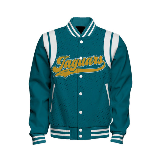 Jacksonville Jaguars National Football League 2026 Make Your Mark Unisex Varsity Jacket