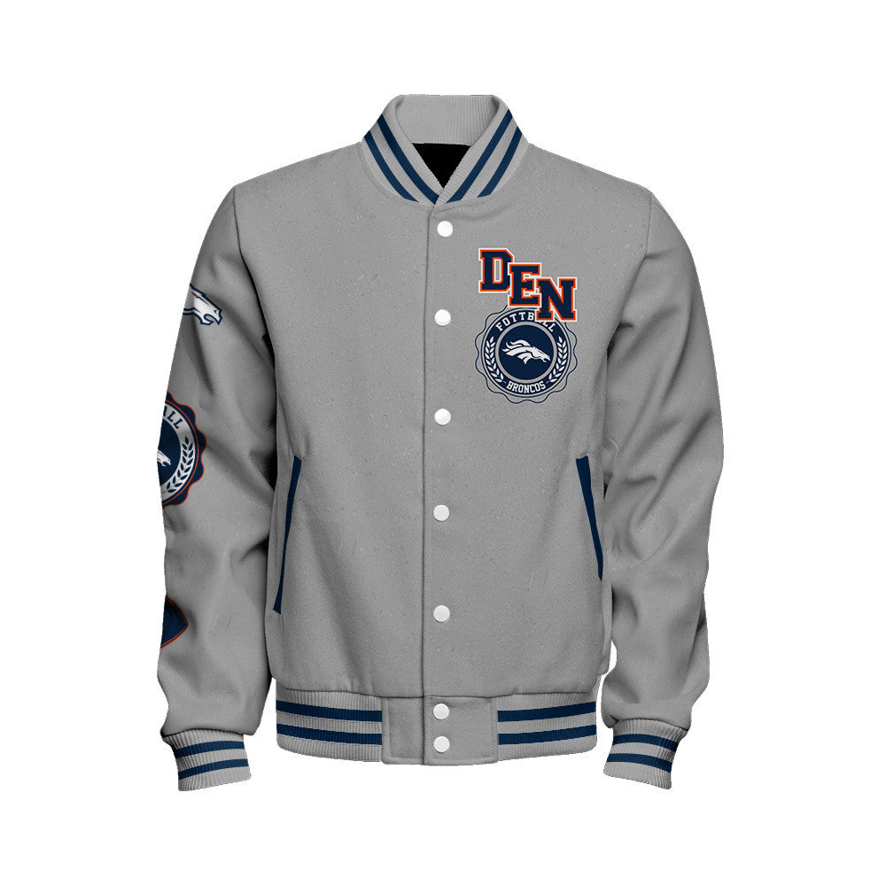 Denver Broncos 2026 Feel The Power Unisex Varsity Jacket
