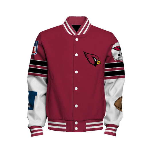 Arizona Cardinals National Football League 2026 Feel The Power Unisex Varsity Jacket