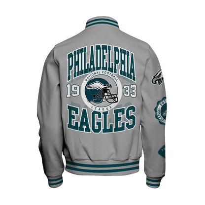 Philadelphia Eagles 2026 Feel The Power Unisex Varsity Jacket