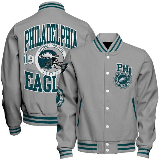 Philadelphia Eagles 2026 Feel The Power Unisex Varsity Jacket