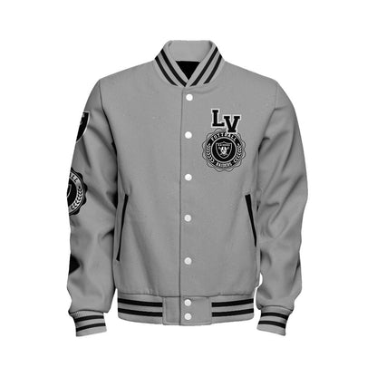 Las Vegas Raiders 2026 Feel The Power Unisex Varsity Jacket