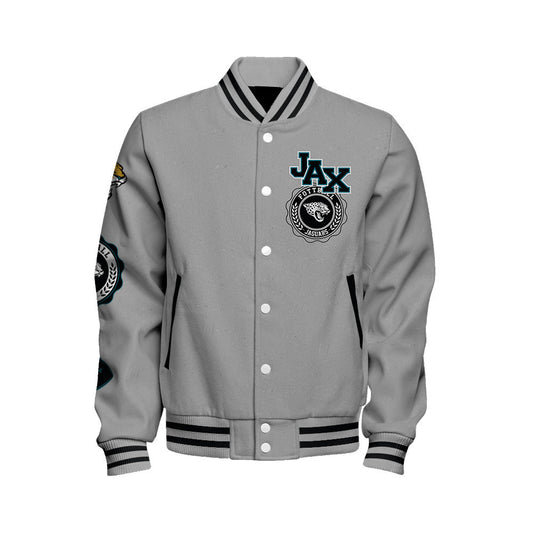 Jacksonville Jaguars 2026 Feel The Power Unisex Varsity Jacket
