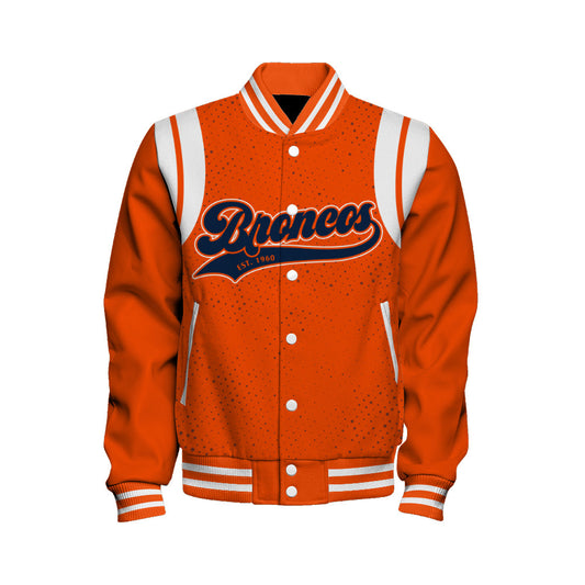 Denver Broncos National Football League 2026 Make Your Mark Unisex Varsity Jacket