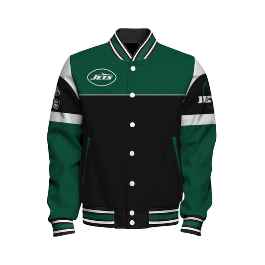 New York Jets National Football League 2026 Feel The Power Unisex Varsity Jacket