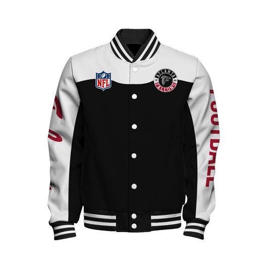 Atlanta Falcons National Football League 2026 Face Any Weather Unisex Varsity Jacket