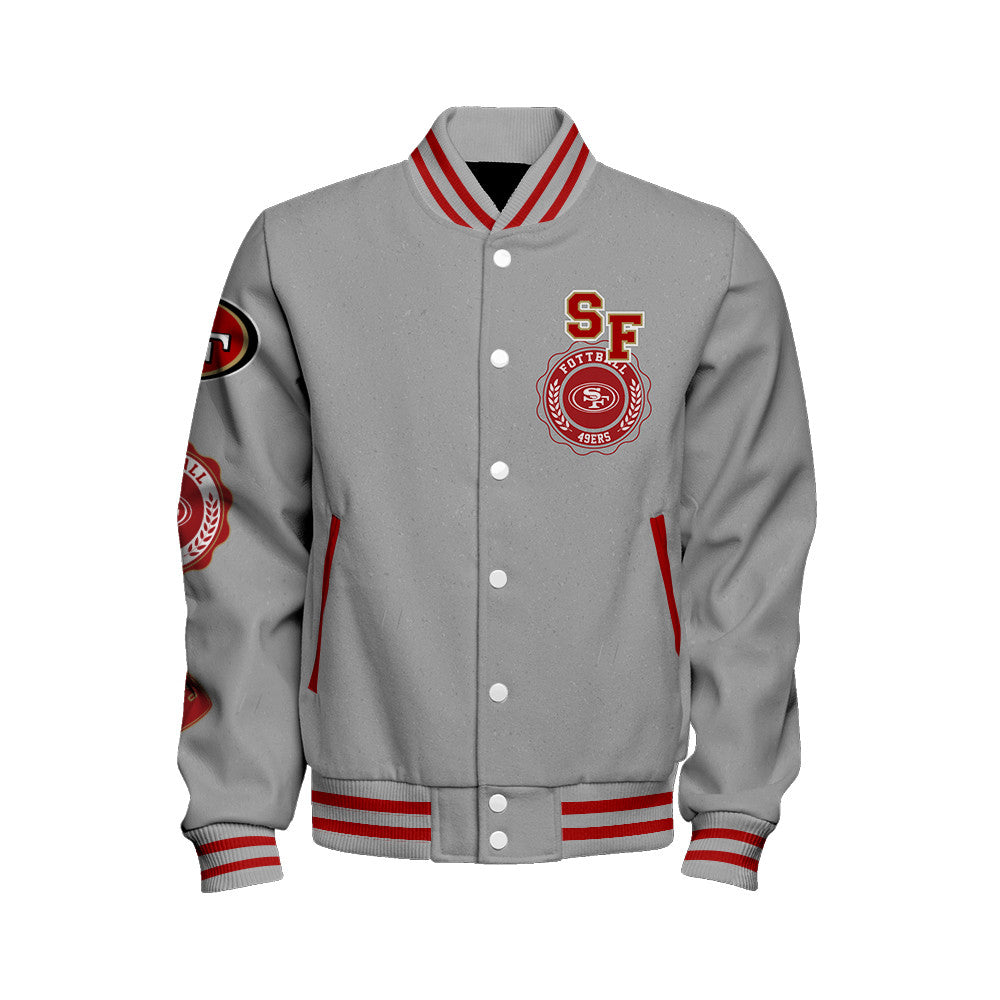 San Francisco 49ers 2026 Feel The Power Unisex Varsity Jacket