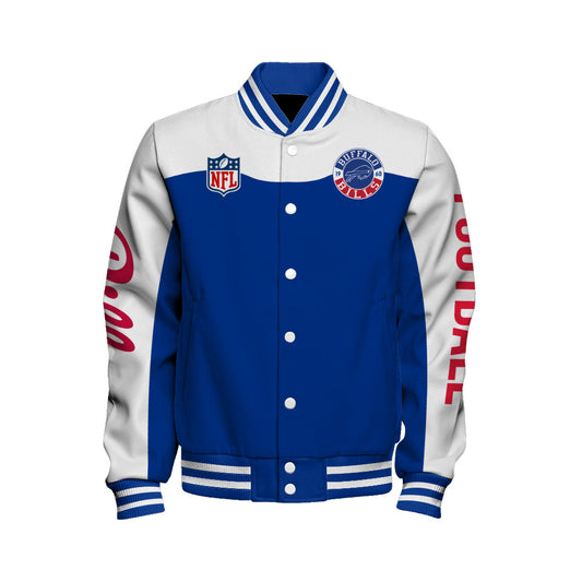 Buffalo Bills National Football League 2026 Face Any Weather Unisex Varsity Jacket