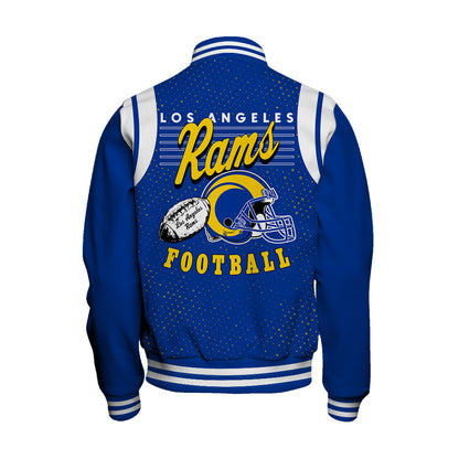 Los Angeles Rams National Football League 2026 Make Your Mark Unisex Varsity Jacket