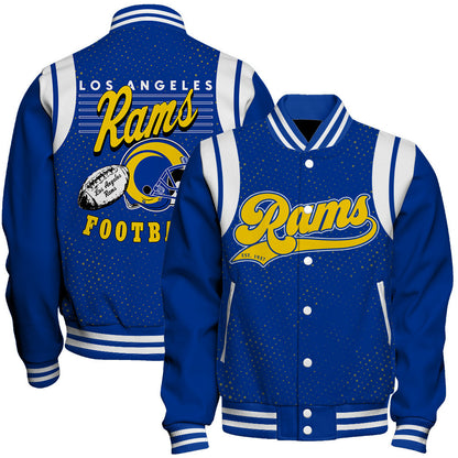 Los Angeles Rams National Football League 2026 Make Your Mark Unisex Varsity Jacket