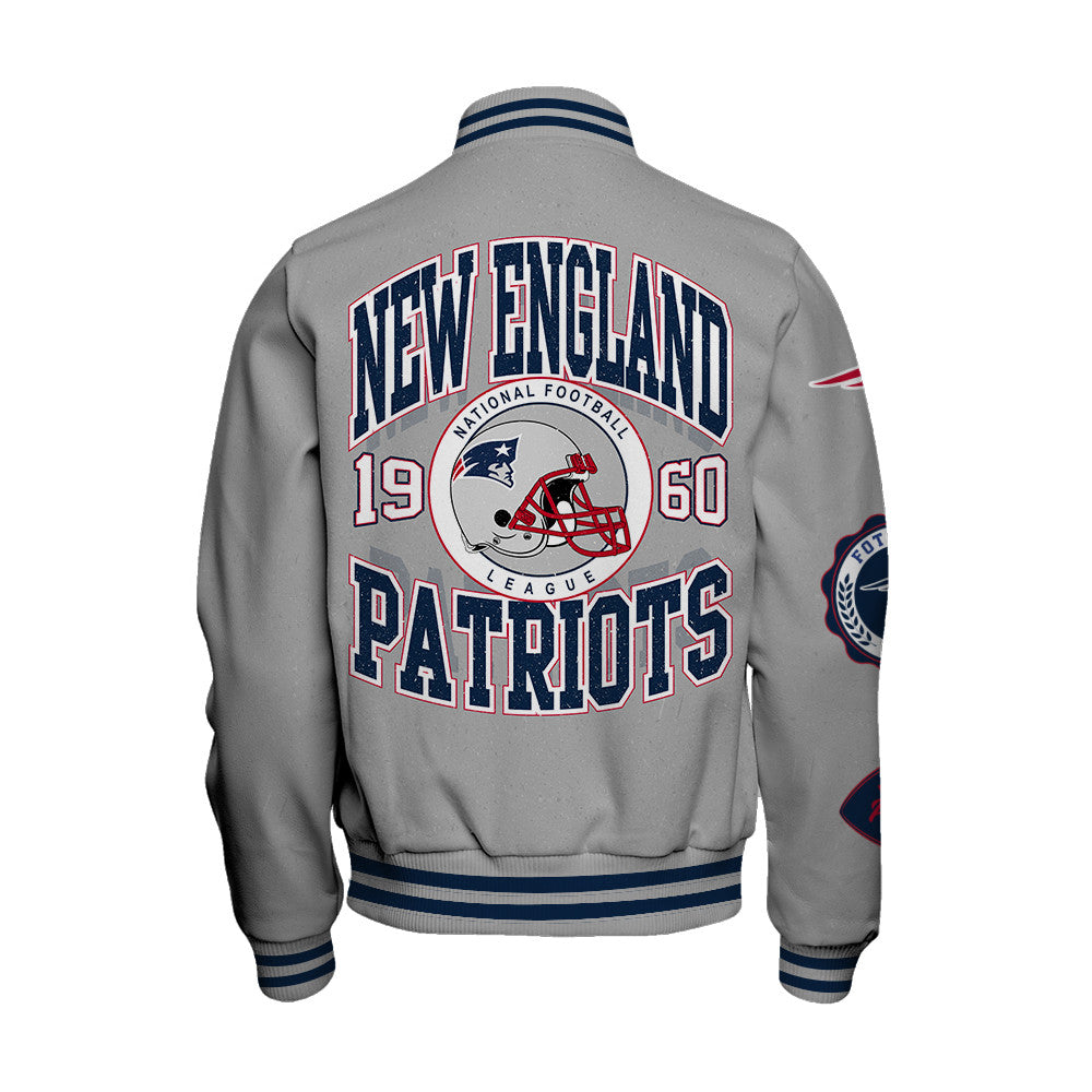 New England Patriots 2026 Feel The Power Unisex Varsity Jacket