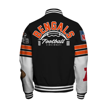 Cincinnati Bengals National Football League 2026 Feel The Power Unisex Varsity Jacket