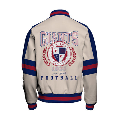 New York Giants | Football Team 2026 Feel The Power Unisex Varsity Jacket