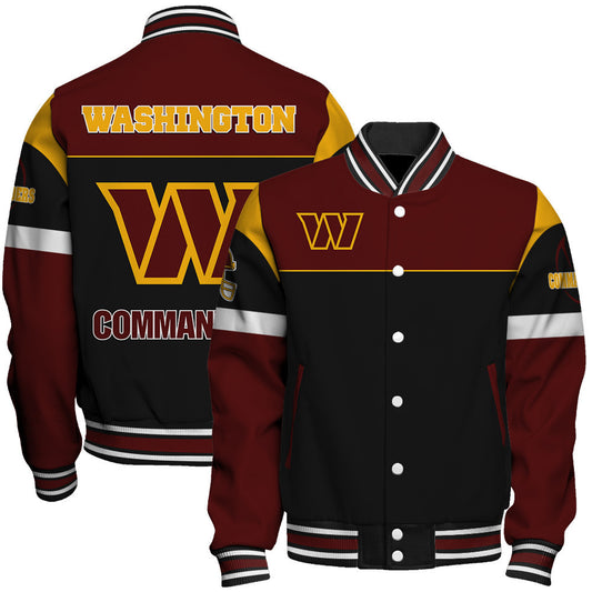 Washington Commanders National Football League 2026 Feel The Power Unisex Varsity Jacket