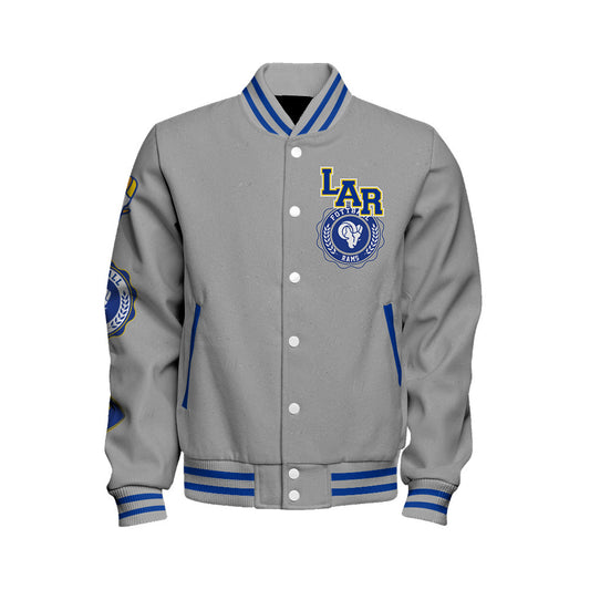 Los Angeles Rams 2026 Feel The Power Unisex Varsity Jacket