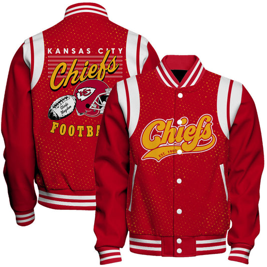 Kansas City Chiefs National Football League 2026 Make Your Mark Unisex Varsity Jacket