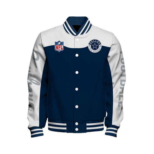 Dallas Cowboys National Football League 2026 Face Any Weather Unisex Varsity Jacket