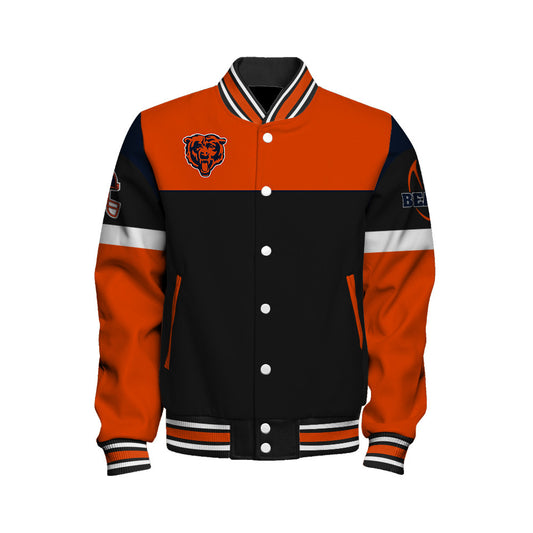 Chicago Bears National Football League 2026 Feel The Power Unisex Varsity Jacket