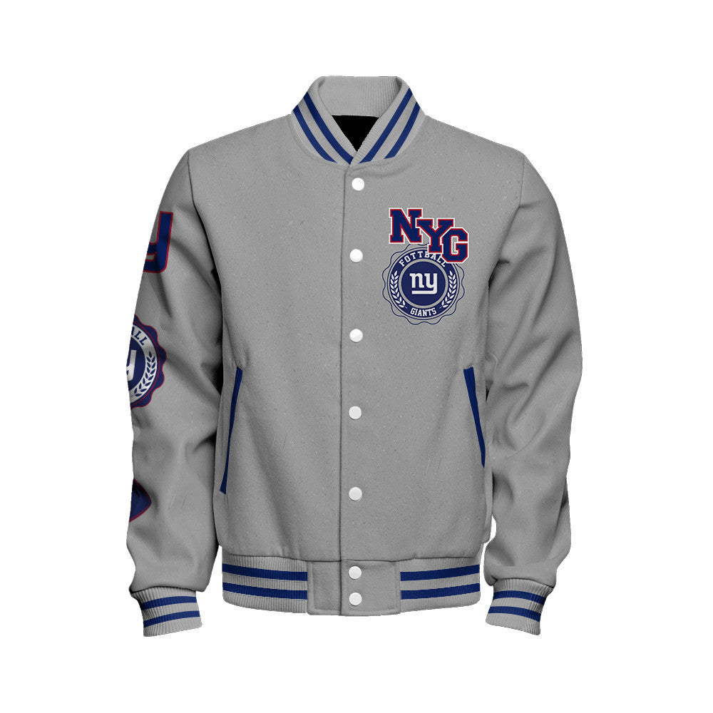 New York Giants 2026 Feel The Power Unisex Varsity Jacket