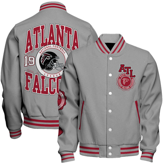 Atlanta Falcons Nfl 2026 Feel The Power Unisex Varsity Jacket
