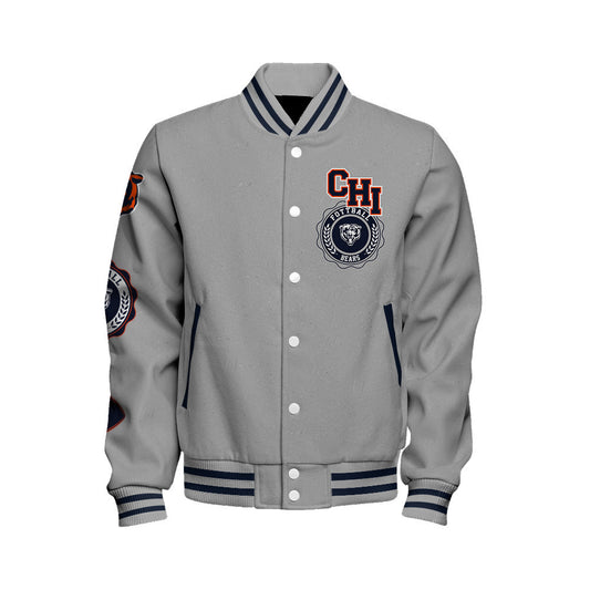 Chicago Bears 2026 Feel The Power Unisex Varsity Jacket