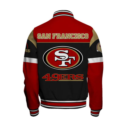 San Francisco 49ers National Football League 2026 Feel The Power Unisex Varsity Jacket