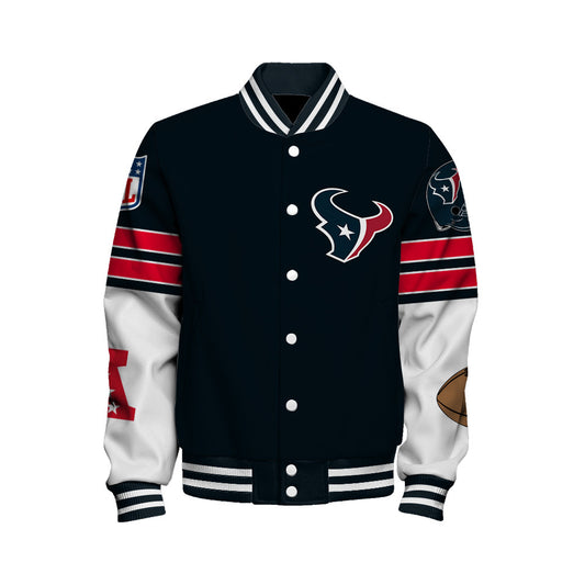 Houston Texans National Football League 2026 Feel The Power Unisex Varsity Jacket