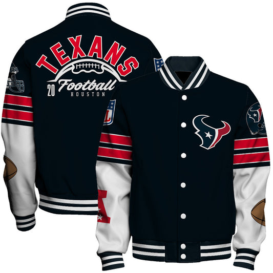 Houston Texans National Football League 2026 Feel The Power Unisex Varsity Jacket