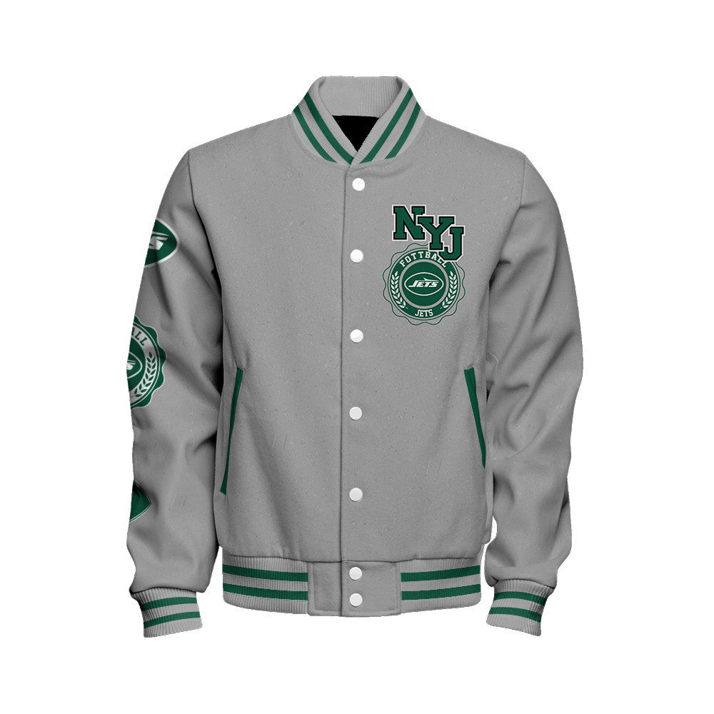 New York Jets 2026 Feel The Power Unisex Varsity Jacket