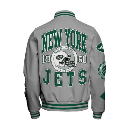 New York Jets 2026 Feel The Power Unisex Varsity Jacket