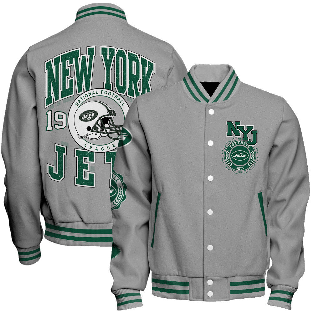 New York Jets Nfl 2026 Feel The Power Unisex Varsity Jacket