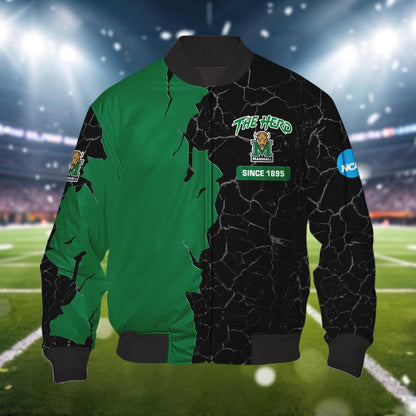 Marshall Thundering Herd 3d Cracked Design Personalized Apparel