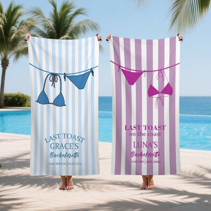 Bachelorette Beach Towel,beach Towel,disco Beach Towels,beach Bride Bachelorette,personalized Bachelorette Party Gift
