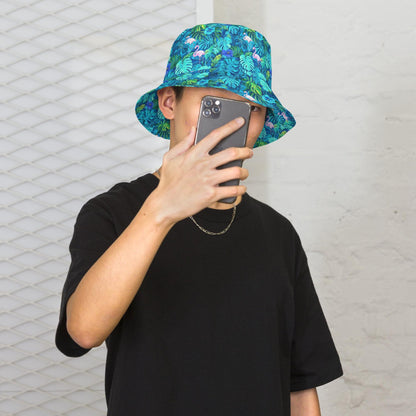 Tropical Bucket Hat — Unisex Summer Beach Sun Hat